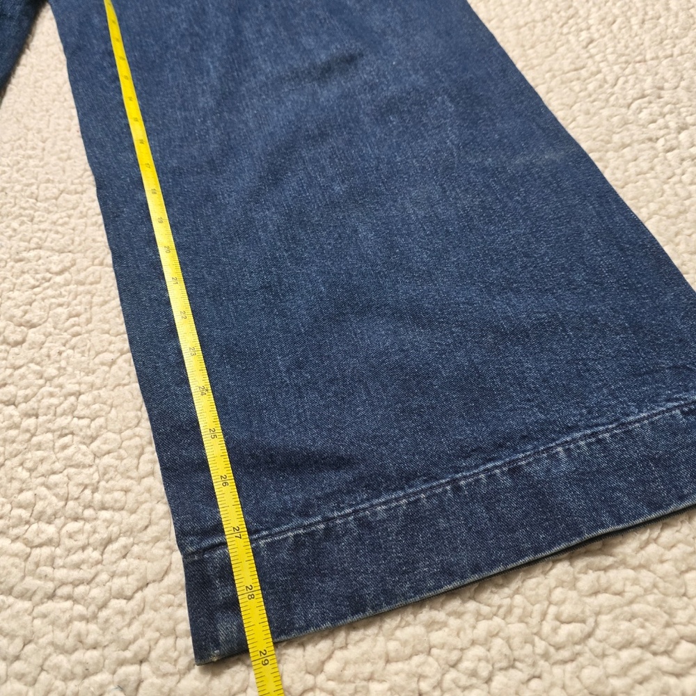 Banana Republic High Waisted Wide Leg Denim Jeans Size 6 - Picture 11 of 14